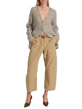 Citizens of Humanity Marcelle Khaki Cargo Barrel Leg Pants Size 28